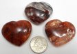 Hematite Included Quartz Heart