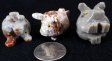 Soapstone Pot Belly Pig, Small - 5 Pieces