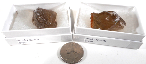 Smoky Quartz, Medium, Gift Box - 5 Pieces