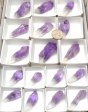Amethyst 'Dragon Teeth' Half Flat #2