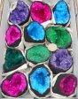 Dyed Geodes Half Flat #2