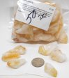 Citrine Crystal, GeoCenter Size - 50 Pieces