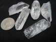 Quartz Crystal, Medium, GeoCenter Size - 100 Pieces