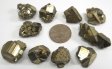 Pyrite, A Grade - 10 Pieces
