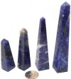 Sodalite Points, Larger Sizes