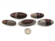 Shiva Lingham Stones, #2 Size - 5 Pieces