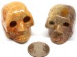 Soapstone Skull, Medium - 5 Pieces