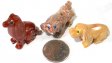 Soapstone Dog, Small - 5 Pieces