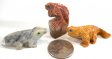 Soapstone Iguana, Small - 5 Pieces