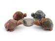 Soapstone Turtle, Small - 5 Pieces