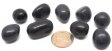 Black Onyx, Tumble Polished - 1/5 Pound