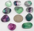 Fluorite, A, Tumble Polished - 10 Pieces