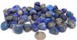 Lapis Lazuli, Fluorescent, Tumble Polished - 1 Pound