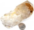 Quartz Crystal with Pyrite #4